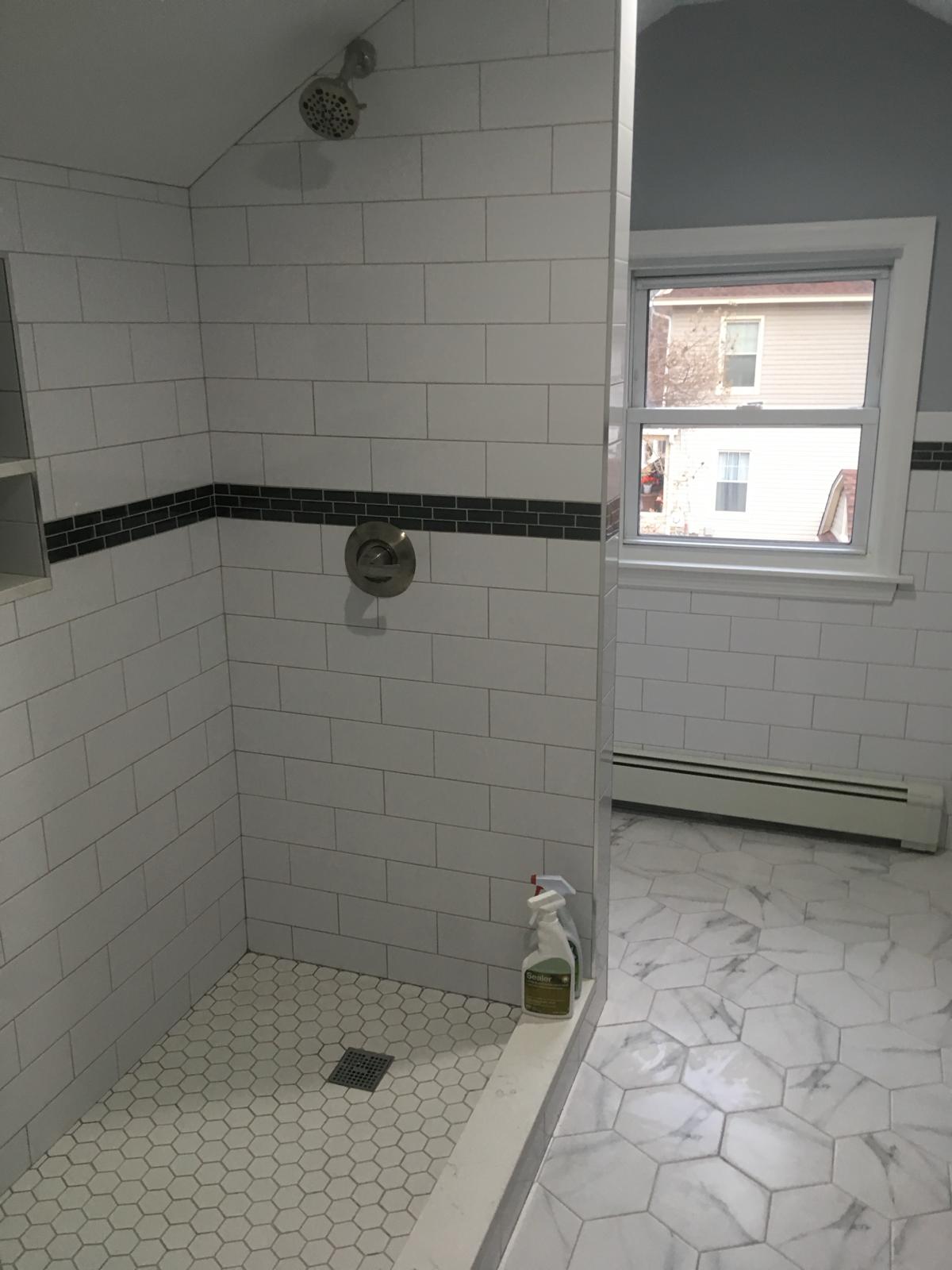 Picture Showing renovation of a bathroom number 1